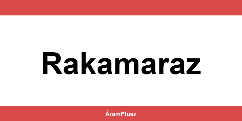 E.ON ügyfélszolgálat Rakamaraz telefonszáma